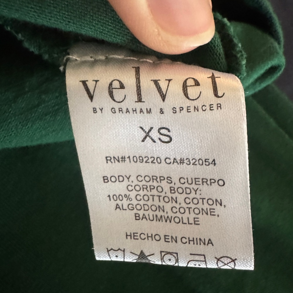 Velvet by Graham & Spencer for Anthropologie Emerald Mini Dress - Picture 8 of 9